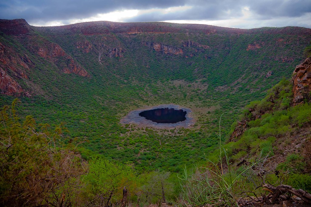 El Soda Crater Lake near Yabelo